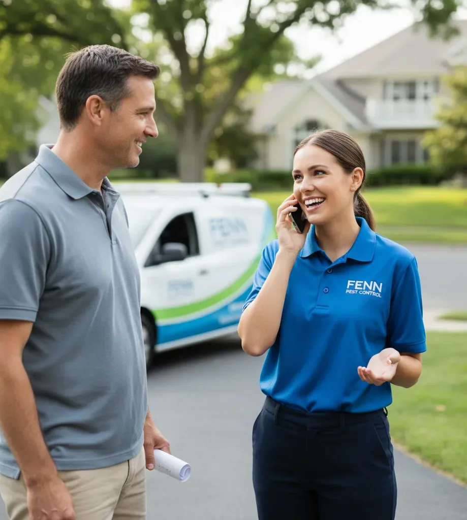 Fenn Pest Control customer support in Champion